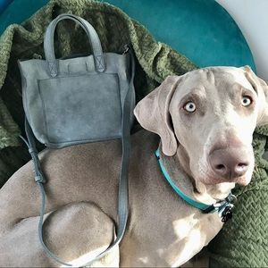 Madewell small transport bag nubuck